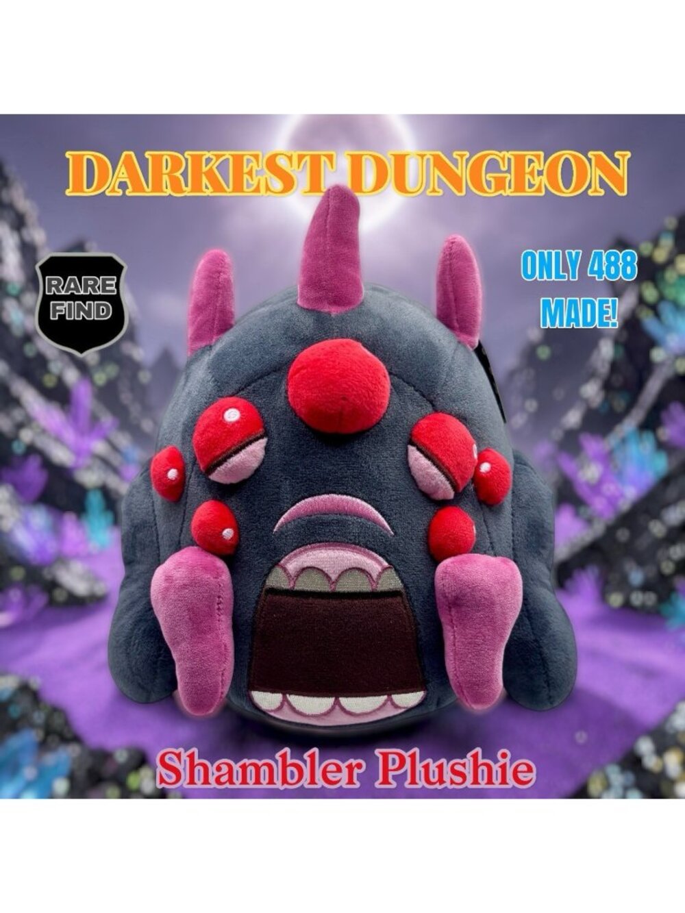 Makeship Shambler Plush By Red Hook Studios. RARE Only 488 Made Version NWT NEW!